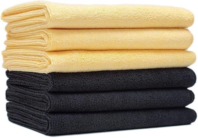 Meguiar's Supreme Shine Microfiber Towels for Cars, Ultra-Plush Car Microfiber Towel Set for Quickly Removing Product Without Leaving Swirls on Paint, Glass, Plastic, or Chrome
