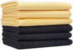 Meguiar's Supreme Shine Microfiber Towels for Cars, Ultra-Plush Car Microfiber Towel Set for Quickly Removing Product Without Leaving Swirls on Paint, Glass, Plastic, or Chrome