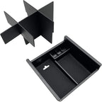 JOJOMARK Compatible with Toyota 4Runner Accessories Center Console Tray Organizer Armrest Box Storage Fit for 4Runner 2010-2019 2020 2021 2022 2023 2024 (Organizer Set)