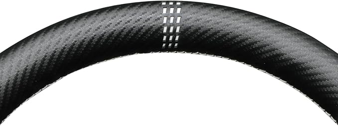 MEWANT Hand Stitched Tesla Model S(O-Shaped) Steering Wheel Cover Wrap for Tesla Model S 2021-2023 / Model X 2021-2023 Steering Wheel Accessories