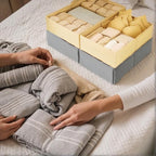 Drawer Organizer Clothes, Adjustable Dividers and Can Change the Size of the Dividers According , Can be Used in the Bedroom,