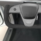 MEWANT Hand Stitched Tesla Model S Yoke Steering Wheel Cover Wrap for Tesla Model S 2021-2023 / Model X 2021-2023 Tesla Yoke Steering Wheel Accessories