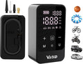 Vinid Cordless Air Compressor, 75W Portable Tire Inflator with Digital Pressure Gauge, Auto Shut Off, Fast Inflation for Car Tires, Bike, Motorcycle, Balls & Inflatables, Rechargeable Battery Powered