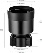 RAYMYLO Car Cup Holder Expander with Adjustable Base, Cup Holder Insert for Car Compatible with Most 32/40 Oz Water Bottles 1
