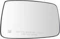 TRQ Passenger Side Power Heated Mirror Glass with Backing Plate Compatible with 2011-2019 Ram 1500, 2019 Ram 1500 Classic, 20
