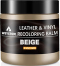 Leather Recoloring Balm - Beige Leather Repair Kit for Furniture, Leather Dye & Paint to Recolor, Restore & Repair Faded, Cra