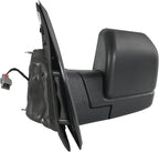 JDMSPEED Left Driver Side View Mirror Compatible with 2015-2020 Ford F150 with Blind Spot Glass Power Black Without Turn Sign