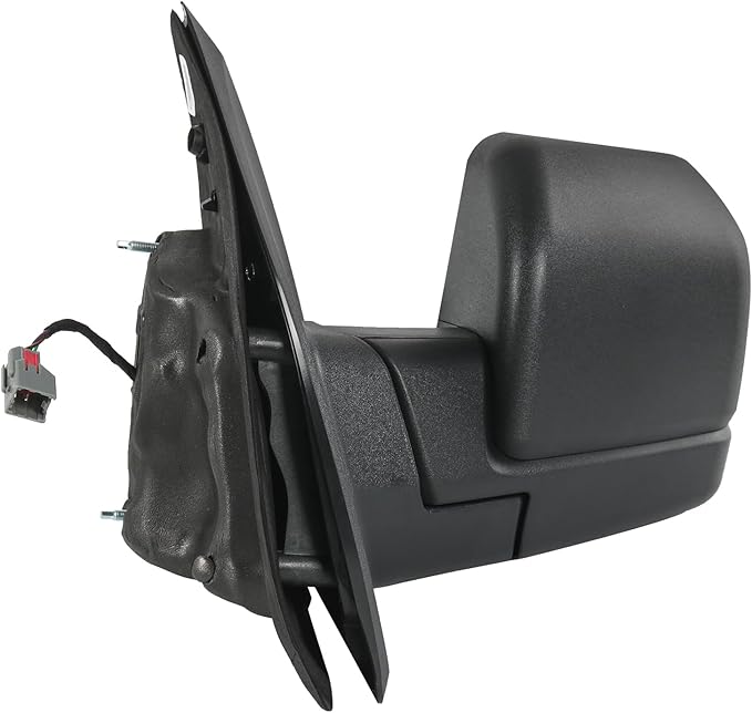JDMSPEED Left Driver Side View Mirror Compatible with 2015-2020 Ford F150 with Blind Spot Glass Power Black Without Turn Sign
