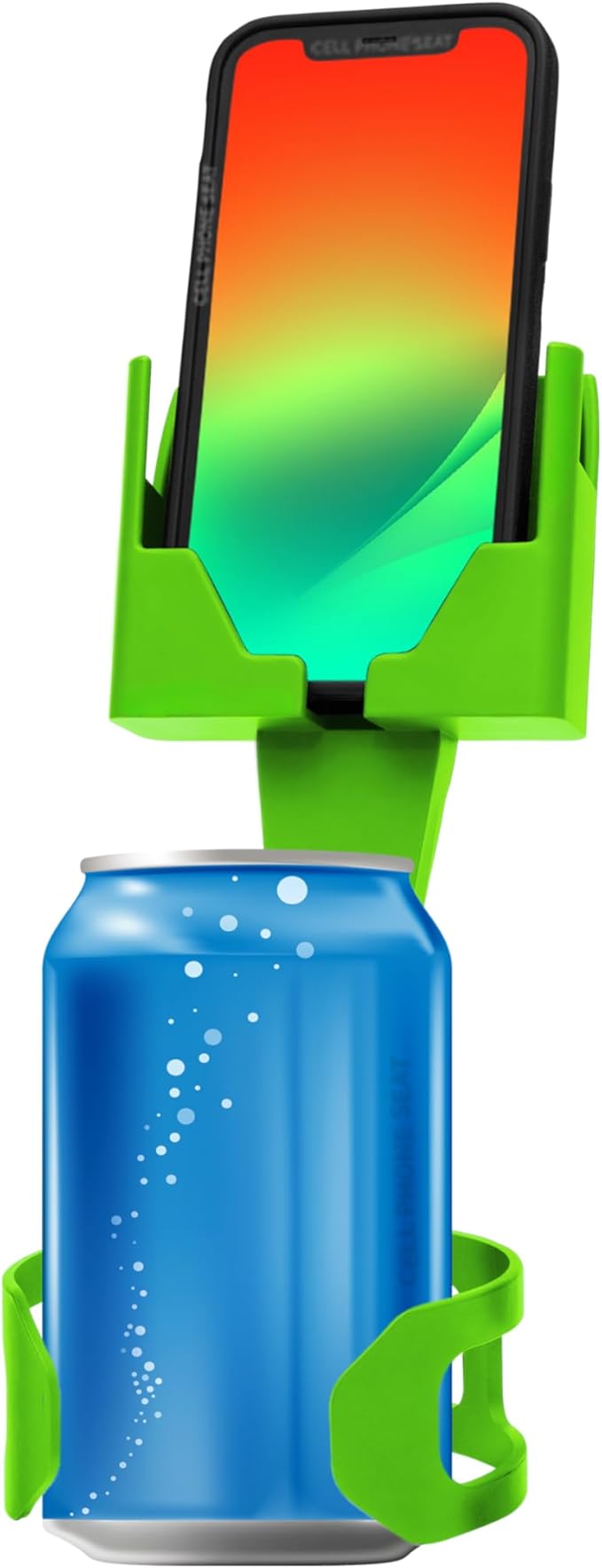 Cup Holder Phone Holder Mount for Car - Universal Adjustable Expander Cradle Hands-Free Driving - Compatible with All Smartphones Car Mount for iPhone Samsung Google Android Mobile Accessories Green