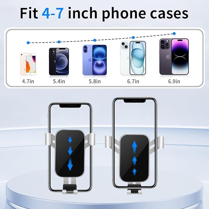 Car CD Slot Phone Mount for Honda Civic 2001-2015，Odyssey 2011-2017，Pilot 2003-2022 Automobile Interior Accessories Best Cellphone Holder Cell Phones Screen Stand Mobile Cradle Dashboard Accessory