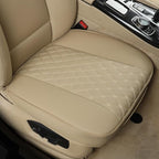 Black Panther PU Car Seat Cover, Front Bottom Seat Protector Compatible with 95% Vehicles,Anti-Slip & Full Wrapping Bottom (W