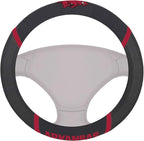 FANMATS NCAA Unisex-Adult Embroidered Steering Wheel Cover