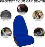 2PCS Car Towel Seat Cover, Waterproof Sweating Non-Slip Premium Soft Towel Carseat Protector, Universal Machine Washable Car 