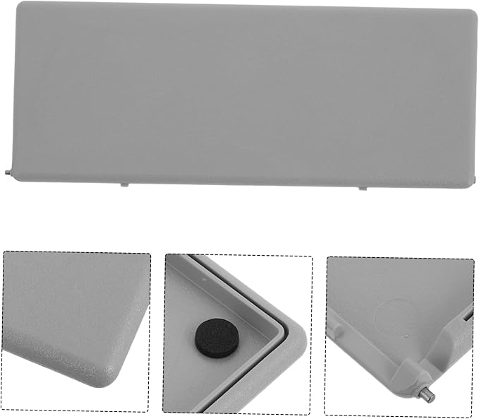 Car Visor Cover Sleeve for Rearview Mirror Sun Visor Mirror Cover Replacement Inside Vehicle Anti Glare Protection with Easy Installation Fits Most Car Models 7.28 X 2.87 X 0.27 Inches