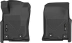 Husky Liners Weatherbeater Floor Mats | Fits 2013-2024 Toyota 4Runner; 2014-2024 Lexus GX460 | Front Row, 2-pc Black - 13721