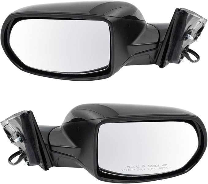 TRQ Driver & Passenger Side Power Heated Mirror Set Paint to Match Compatible with 2017 Honda CR-V HO1320325 HO1321325