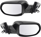 TRQ Driver & Passenger Side Power Heated Mirror Set Paint to Match Compatible with 2017 Honda CR-V HO1320325 HO1321325