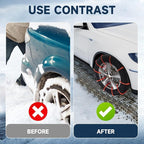 Anti Snow Chains, Snow Tire Chains, Reusable Anti-skid Snow Chains, Portable Pickup Truck and SUV Chains, Winter Tire Wheel C
