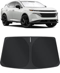 TINGLU Sun Shade for Nissan Murano 2025 2026 Accessories Windshield Sun Shade Window Shade UV Rays Protection Sun Visor Cover with Steering Wheel Sunshade Storage Bag