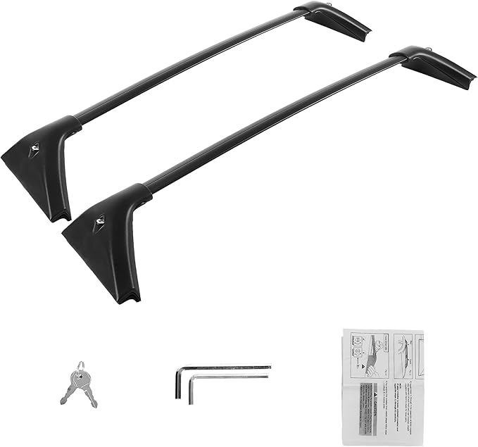 260LBS Heavy Duty Roof Rack Cross Bars for 2021-2025 Rogue SV SL Platinum, Lockable Aluminum Cross Bars Rooftop Luggage Kayaks Bicycles Snowboard Canoe Carrier