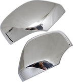 FZJDSD Rearview Mirror Guard Covers ABS Chrome Compatible with Infiniti QX56 QX80 5.6L 2013-2023
