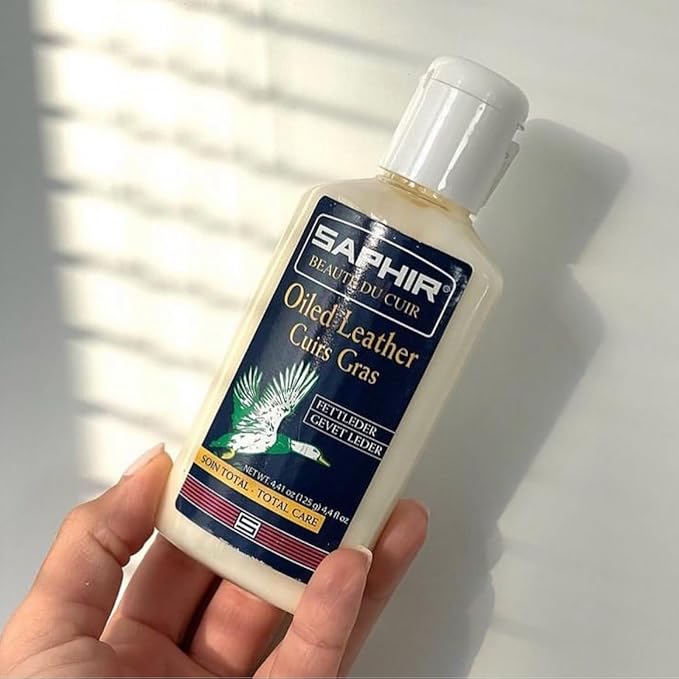 Saphir Creme Cuir Gras - Cream for Oiled Leather 125ml (Neutral)