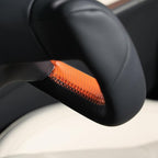 MEWANT Hand Stitched Tesla Model S Yoke Steering Wheel Cover Wrap for Tesla Model S 2021-2023 / Model X 2021-2023 Tesla Yoke Steering Wheel Accessories(3D Style)