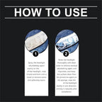Headlight Cleaner, Headlight Restoration Kit, 2026 New Automotive Headlamp Restoration Fluid Kit for Superior Gloss & Protect
