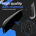 Driver Side Mirror Cover Replacement for Chevrolet Chevy Malibu 2016 2017 2018 2019 2020 2021 2022 2023 2024 2025 - Left Side Mirror Covers, Rear View Mirror Cap Accessories Black