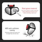 2PCS Car Blind Spot Mirrors, Double-Sided 360° Adjustable Rotating Rear View Mirror, HD Glass Wide Angle Auxiliary Blindspot Mirror, Universal for Most Car