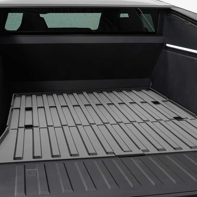 All-Weather TPE Floor Mats 6PCS -Compatible with Cybertruck 2024-2026, Full Coverage Cargo Liner & Frunk Mat Heavy-Duty Anti-Slip Interior Accessories