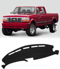 FIILINES Dash Cover Fit for Ford F150 F250 F350 1992 1993 1994 1995 1996 Dashboard Cover for F150 F250 F350 Accessories Mesh 