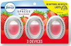 Febreze Small Spaces Air Freshener Berry & Bramble, .25 fl. oz., Pack of 4