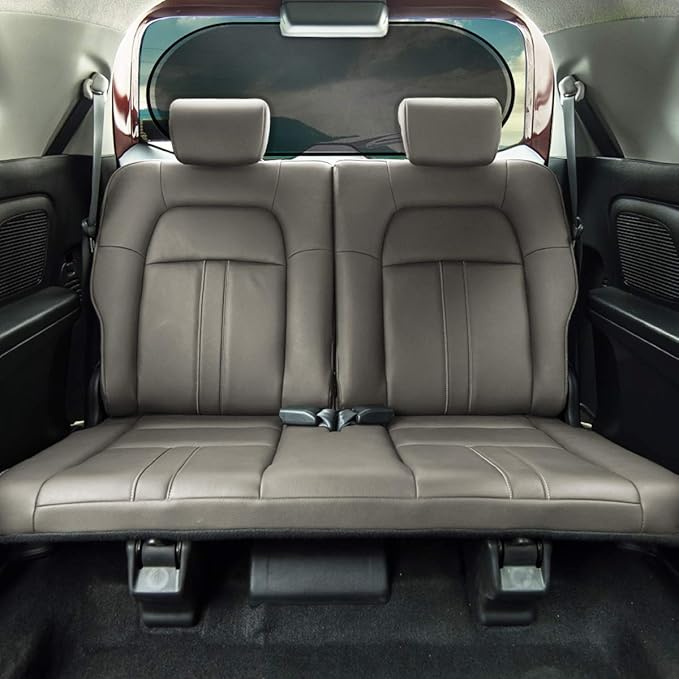 Zone Tech Rear Sun Stop Sunshade -Cling Window Cover, Sunlight, Glare and UV Rays Blocker, Protection Car Accessory