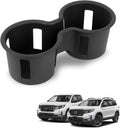 Cup Holder Insert Compatible with 2023-2025 Honda Pilot, 2024-2025 Ridgeline&Passport, Center Console Cup Holder Oversized Ar