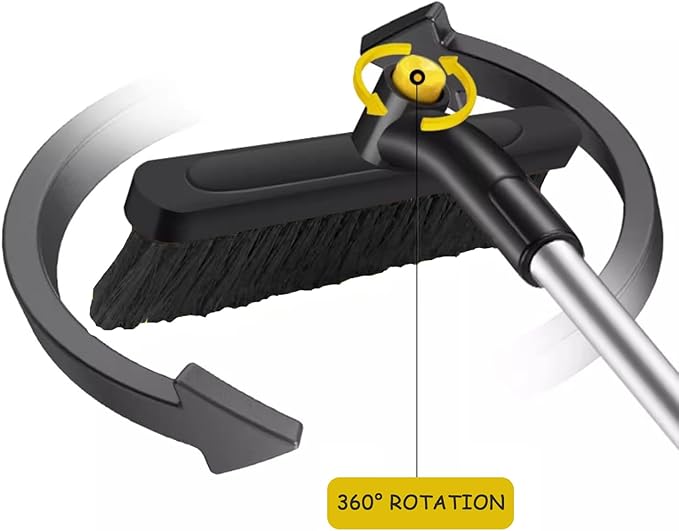 36" Extendable Ice Scrapers for Car Windshield 360°Pivoting Snow Brush for Car Snow Scraper Detachable Snow Removal Tool for Cars,Trucks,SUVs, XC01002
