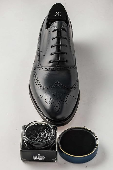 Saphir Medaille d'Or Pommadier Cream 75ml – Natural Cream Leather Shoe Polish, Leather Conditioner for Boots, Handbags