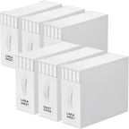 StorageTastic 6 Pack Bed Sheet Closet Organizers and Storage,Sturdy Foldable Storage Containers with Window and Label,Storage