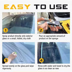 50g Glass Oil Film Removing Paste, Automotive Windshield Cleaner, Car Window Glass Stripper, Water Spot & Stain Remover, Hydr