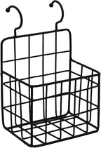 PARISLOFT 8-Tier Wooden Blanket Ladder with 5 Removable Baskets, Farmhouse Leaning Ladder Shelves for Living Room & Bedroom, 