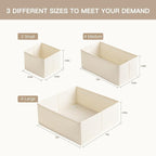 Criusia Drawer Organizer Clothes, 10 Pack Dresser Organizer for Baby Clothes, Underwear, Sock- Foldable Closet Organization a