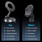 2026 new Upgraded Vacuum Magnetic Car Phone Holder 360° Reinforced Ultra Suction Cup Phone Mount for MagSafe Cell Phone Holders for Your Car/Phone Stand for iPhone, Samsung, All Smartphones