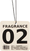 DedCool Air Freshener | Fragrance 02 | Hanging Odor Eliminator for Cars, Closets & Drawers | Juniper, Green Floral, Sheer Woo