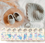 CRASPIRE 10Pcs Wood Baby Wardrobe Dividers Ocean Size Divider Closet Organizers Turtle Seahorse Clothes Whale Shell Nursery D