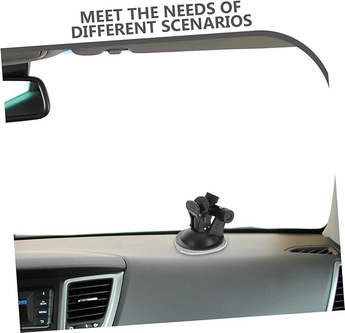 Angoily Vehicle Camera Cup Mount Screw Dashcam Holder for Windshield and Dashboard Use Design