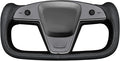 MEWANT Hand Stitched Tesla Model S Yoke Steering Wheel Cover Wrap for Tesla Model S 2021-2023 / Model X 2021-2023 Tesla Yoke Steering Wheel Accessories(3D Style)