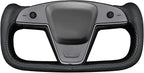MEWANT Hand Stitched Tesla Model S Yoke Steering Wheel Cover Wrap for Tesla Model S 2021-2023 / Model X 2021-2023 Tesla Yoke Steering Wheel Accessories(3D Style)