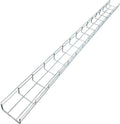 Kable Kontrol Cable Tray- 5 Feet Long - 4" Width, 4” Depth – Wire Mesh Tray Cable Management Rack Cords Organizer Cable Baske
