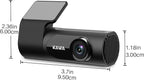 KAWA Dash Cam 2K, WiFi Dash Camera for Cars 1440P with Hand-Free Voice Control, Night Vision, Mini Hidden Dashcam Front, Emer