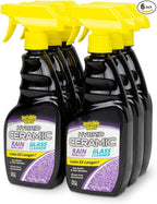 Invisible Glass 92183-6PK Hybrid Ceramic Rain Repellent and Glass Cleaner – Cleans & Protects Car Windows and Windshields wit